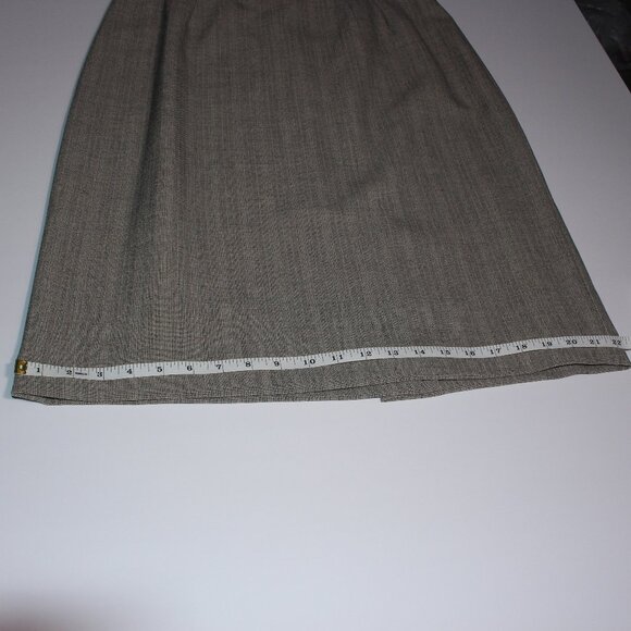 Vintage Gray Le Suit 2-Piece Suit with Jacket and Skirt Size 14 - Picture 14 of 15